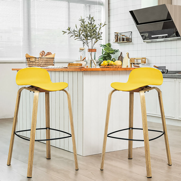 Wayfair yellow outlet bar stools